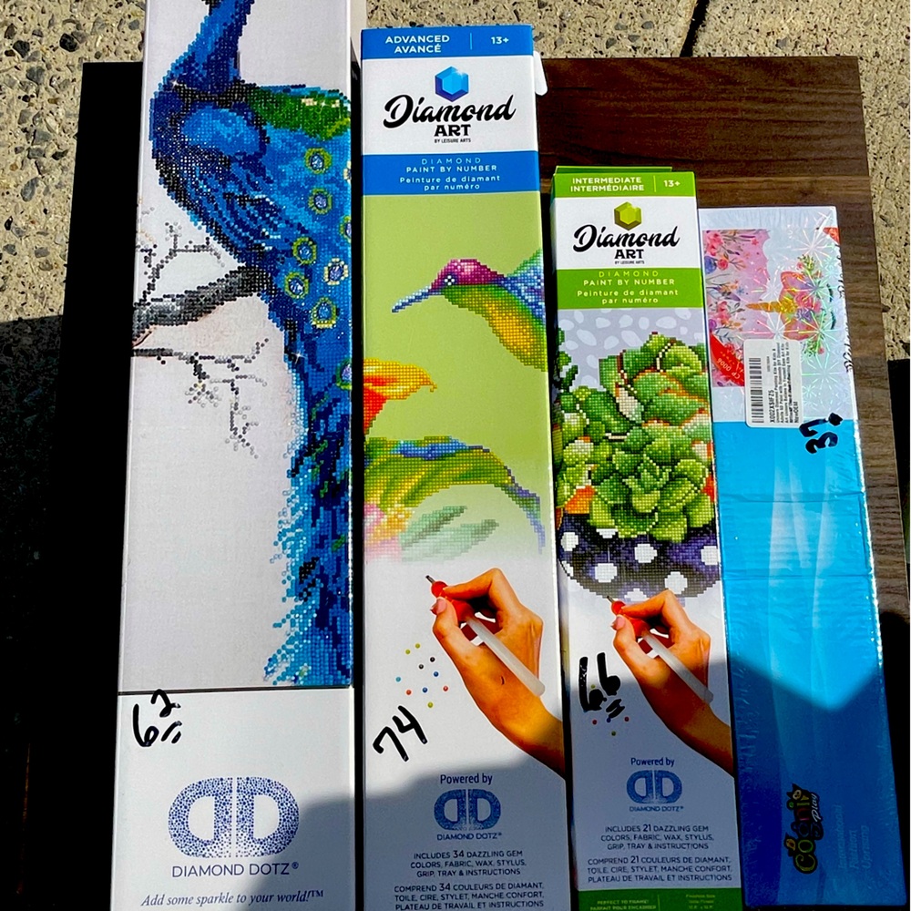 Diamond painting for ONE box!